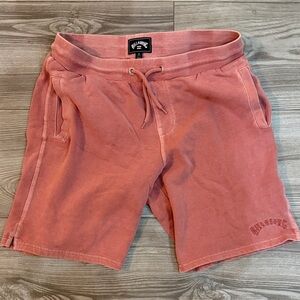 Billabong Men's Coral/Faded Sweat Shorts